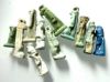 Picture of ANCIENT EGYPT.  BEAUTIFUL COLOR. GRECO - ROMAN - FAIENCE  AMULETS. LOT OF 10. 300 B.C - 100 A.D