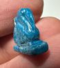 Picture of ANCIENT EGYPT.  BEAUTIFUL COLOR. GRECO - ROMAN - FAIENCE IBIS AMULET . 300 B.C - 100 A.D