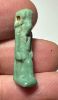 Picture of ANCIENT EGYPT.  BEAUTIFUL COLOR. GRECO - ROMAN - FAIENCE THOTH AMULET . 300 B.C - 100 A.D