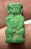 Picture of ANCIENT EGYPT.  BEAUTIFUL COLOR. GRECO - ROMAN - FAIENCE POTAIKOS AMULET . 300 B.C - 100 A.D
