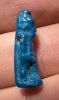 Picture of ANCIENT EGYPT.  BEAUTIFUL COLOR. GRECO - ROMAN - FAIENCE THOTH AMULET . 300 B.C - 100 A.D