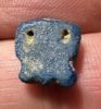 Picture of ANCIENT EGYPT.  BEAUTIFUL COLOR. GRECO - ROMAN - FAIENCE HATHOR AMULET . 300 B.C - 100 A.D