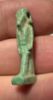 Picture of ANCIENT EGYPT.  BEAUTIFUL COLOR. GRECO - ROMAN - FAIENCE THOTH AMULET . 300 B.C - 100 A.D