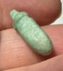 Picture of ANCIENT EGYPT.  BEAUTIFUL COLOR. GRECO - ROMAN - FAIENCE HEART AMULET . 300 B.C - 100 A.D