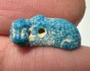 Picture of ANCIENT EGYPT.  BEAUTIFUL COLOR. GRECO - ROMAN - FAIENCE HIPPOPOTAMUS AMULET . 300 B.C - 100 A.D