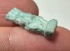 Picture of ANCIENT EGYPT.  BEAUTIFUL COLOR. GRECO - ROMAN - FAIENCE BES AMULET . 300 B.C - 100 A.D