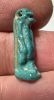 Picture of ANCIENT EGYPT.  BEAUTIFUL COLOR. GRECO - ROMAN - FAIENCE TAWERET AMULET . 300 B.C - 100 A.D