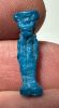 Picture of ANCIENT EGYPT.  BEAUTIFUL COLOR. GRECO - ROMAN - FAIENCE  AMULET . 300 B.C - 100 A.D