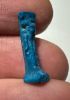 Picture of ANCIENT EGYPT.  BEAUTIFUL COLOR. GRECO - ROMAN - FAIENCE  AMULET . 300 B.C - 100 A.D