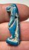 Picture of ANCIENT EGYPT.  BEAUTIFUL COLOR. GRECO - ROMAN - FAIENCE TAWERET AMULET . 300 B.C - 100 A.D