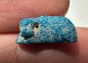 Picture of ANCIENT EGYPT.  BEAUTIFUL COLOR. GRECO - ROMAN - FAIENCE HIPPOPOTAMUS AMULET . 300 B.C - 100 A.D
