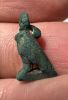 Picture of ANCIENT EGYPT.  BEAUTIFUL COLOR. GRECO - ROMAN - FAIENCE HORUS AMULET . 300 B.C - 100 A.D