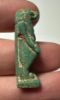 Picture of ANCIENT EGYPT.  BEAUTIFUL COLOR. GRECO - ROMAN - FAIENCE TAWERET AMULET . 300 B.C - 100 A.D
