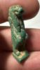 Picture of ANCIENT EGYPT.  BEAUTIFUL COLOR. GRECO - ROMAN - FAIENCE TAWERET AMULET . 300 B.C - 100 A.D