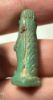 Picture of ANCIENT EGYPT.  BEAUTIFUL COLOR. GRECO - ROMAN - FAIENCE TAWERET AMULET . 300 B.C - 100 A.D
