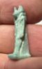 Picture of ANCIENT EGYPT.  BEAUTIFUL COLOR. GRECO - ROMAN - FAIENCE ANUBIS AMULET . 300 B.C - 100 A.D