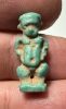 Picture of ANCIENT EGYPT.  BEAUTIFUL COLOR. GRECO - ROMAN - FAIENCE POTAIKOS AMULET . 300 B.C - 100 A.D