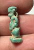 Picture of ANCIENT EGYPT.  BEAUTIFUL COLOR. GRECO - ROMAN - FAIENCE POTAIKOS AMULET . 300 B.C - 100 A.D