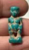 Picture of ANCIENT EGYPT.  BEAUTIFUL COLOR. GRECO - ROMAN - FAIENCE POTAIKOS AMULET . 300 B.C - 100 A.D