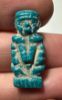 Picture of ANCIENT EGYPT.  BEAUTIFUL COLOR. GRECO - ROMAN - FAIENCE POTAIKOS AMULET . 300 B.C - 100 A.D