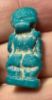 Picture of ANCIENT EGYPT.  BEAUTIFUL COLOR. GRECO - ROMAN - FAIENCE POTAIKOS AMULET . 300 B.C - 100 A.D