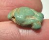 Picture of ANCIENT EGYPT.  BEAUTIFUL COLOR. GRECO - ROMAN - FAIENCE HATHOR AMULET . 300 B.C - 100 A.D
