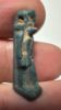 Picture of ANCIENT EGYPT.  BEAUTIFUL COLOR. GRECO - ROMAN - FAIENCE THOTH AMULET . 300 B.C - 100 A.D