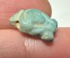 Picture of ANCIENT EGYPT.  BEAUTIFUL COLOR. GRECO - ROMAN - FAIENCE HATHOR AMULET . 300 B.C - 100 A.D