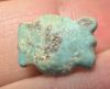 Picture of ANCIENT EGYPT.  BEAUTIFUL COLOR. GRECO - ROMAN - FAIENCE HATHOR AMULET . 300 B.C - 100 A.D