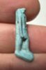 Picture of ANCIENT EGYPT.  BEAUTIFUL COLOR. GRECO - ROMAN - FAIENCE THOTH AMULET . 300 B.C - 100 A.D