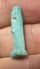 Picture of ANCIENT EGYPT.  BEAUTIFUL COLOR. GRECO - ROMAN - FAIENCE THOTH AMULET . 300 B.C - 100 A.D
