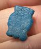 Picture of ANCIENT EGYPT.  BEAUTIFUL COLOR. GRECO - ROMAN - FAIENCE HATHOR AMULET . 300 B.C - 100 A.D