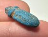 Picture of ANCIENT EGYPT.  BEAUTIFUL COLOR. GRECO - ROMAN - FAIENCE HEART AMULET . 300 B.C - 100 A.D