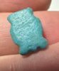 Picture of ANCIENT EGYPT.  BEAUTIFUL COLOR. GRECO - ROMAN - FAIENCE HATHOR AMULET . 300 B.C - 100 A.D
