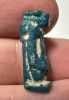 Picture of ANCIENT EGYPT.  BEAUTIFUL COLOR. GRECO - ROMAN - FAIENCE TAWERET AMULET . 300 B.C - 100 A.D