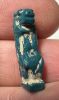 Picture of ANCIENT EGYPT.  BEAUTIFUL COLOR. GRECO - ROMAN - FAIENCE TAWERET AMULET . 300 B.C - 100 A.D