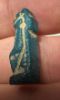 Picture of ANCIENT EGYPT.  BEAUTIFUL COLOR. GRECO - ROMAN - FAIENCE TAWERET AMULET . 300 B.C - 100 A.D