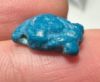 Picture of ANCIENT EGYPT.  BEAUTIFUL COLOR. GRECO - ROMAN - FAIENCE HATHOR AMULET . 300 B.C - 100 A.D