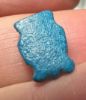 Picture of ANCIENT EGYPT.  BEAUTIFUL COLOR. GRECO - ROMAN - FAIENCE HATHOR AMULET . 300 B.C - 100 A.D