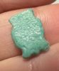 Picture of ANCIENT EGYPT.  BEAUTIFUL COLOR. GRECO - ROMAN - FAIENCE HATHOR AMULET . 300 B.C - 100 A.D