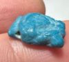 Picture of ANCIENT EGYPT.  BEAUTIFUL COLOR. GRECO - ROMAN - FAIENCE HATHOR AMULET . 300 B.C - 100 A.D