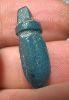 Picture of ANCIENT EGYPT.  BEAUTIFUL COLOR. GRECO - ROMAN - FAIENCE HEART AMULET . 300 B.C - 100 A.D
