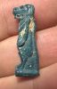 Picture of ANCIENT EGYPT.  BEAUTIFUL COLOR. GRECO - ROMAN - FAIENCE TAWERET AMULET . 300 B.C - 100 A.D