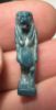 Picture of ANCIENT EGYPT.  BEAUTIFUL COLOR. GRECO - ROMAN - FAIENCE TAWERET AMULET . 300 B.C - 100 A.D