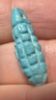 Picture of ANCIENT EGYPT.  BEAUTIFUL COLOR. GRECO - ROMAN - FAIENCE  AMULET . 300 B.C - 100 A.D. FLORAL ELEMENT OR BUNCH OF GRAPES