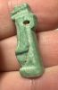 Picture of ANCIENT EGYPT.  BEAUTIFUL COLOR. GRECO - ROMAN - FAIENCE TAWERET AMULET . 300 B.C - 100 A.D