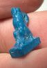 Picture of ANCIENT EGYPT.  BEAUTIFUL COLOR. GRECO - ROMAN - FAIENCE BABOON AMULET . 300 B.C - 100 A.D