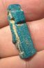 Picture of ANCIENT EGYPT.  BEAUTIFUL COLOR. GRECO - ROMAN - FAIENCE TAWERET AMULET . 300 B.C - 100 A.D