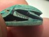 Picture of ANCIENT EGYPT.  NEW KINGDOM . GLAZED STONE SCARAB. RAMESSES II NAME . 1270 - 1213 B.C