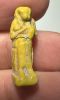 Picture of ANCIENT EGYPT.  BEAUTIFUL COLOR. GRECO - ROMAN - FAIENCE ISIS NURSING HORUS AMULET . 300 B.C - 100 A.D